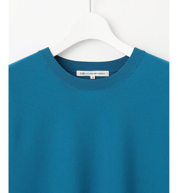 23区「【洗える】レーヨンポリエステルストレッチ ドルマン ニット」|ニット・セーター|