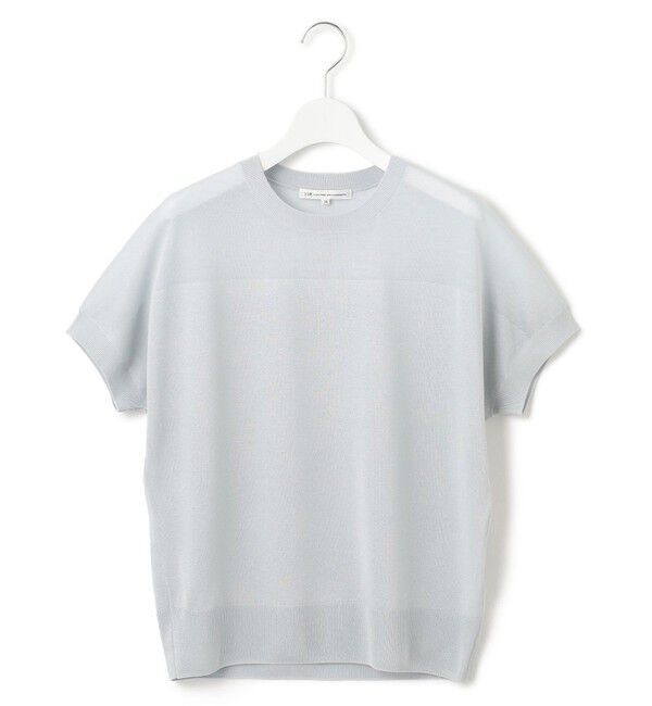 23区「【洗える】シャイニーシアー ドルマン ニット」|ニット・セーター|