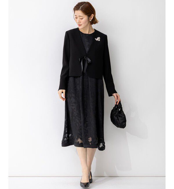 23区「【APPLAUDIR】シャドウフラワーオパール ドレス」|ドレス|