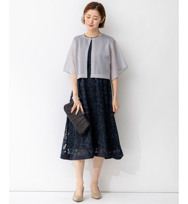 23区「【APPLAUDIR】シャドウフラワーオパール ドレス」|ドレス|