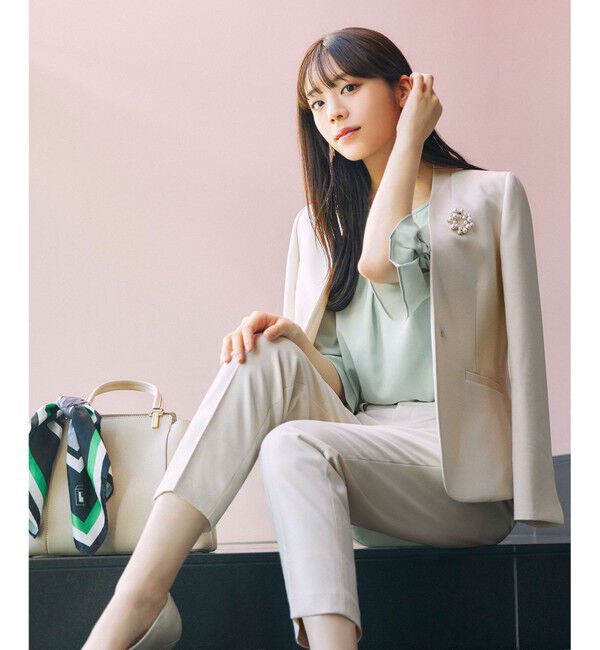 ANY SIS「【洗える】褒めらレディテーパード パンツ」|その他|