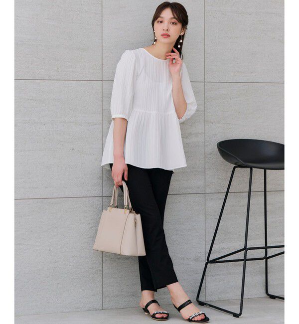 any SiS「【WEB・一部店舗限定】楽々ビューティースティック パンツ」|その他|ブラック