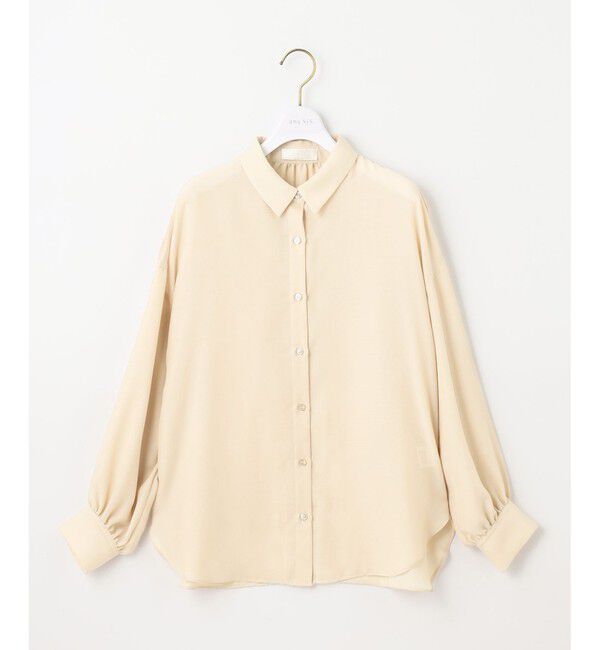 ANY SIS「【接触冷感】シアー ブラウス」|シャツ・ブラウス|