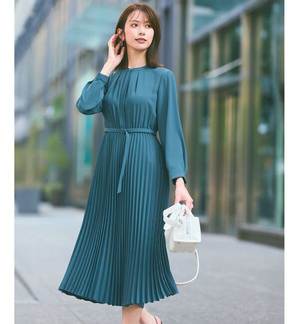 ANY SIS「ノーブルプリーツ ワンピース」|ワンピース|ﾋﾟｰｺｯｸ
