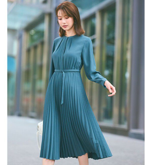 ANY SIS「ノーブルプリーツ ワンピース」|ワンピース|
