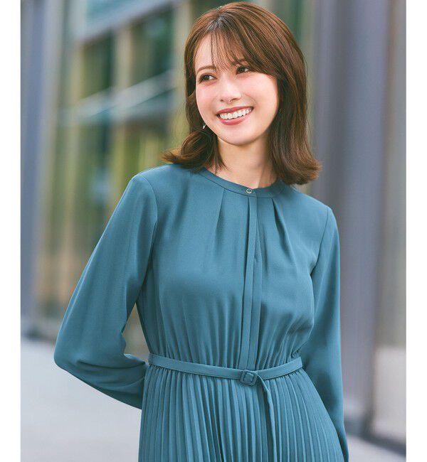 ANY SIS「ノーブルプリーツ ワンピース」|ワンピース|