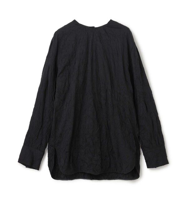 BEIGE,「【洗える・GISELe 4月号掲載】ASTILBE / コットンジャージークルーネックブラウス」|シャツ・ブラウス|