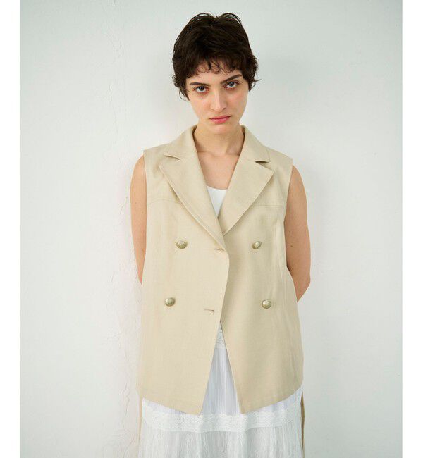 Diagram「リネンタッチダブルブラウス」|シャツ・ブラウス|