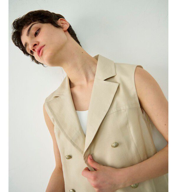 Diagram「リネンタッチダブルブラウス」|シャツ・ブラウス|