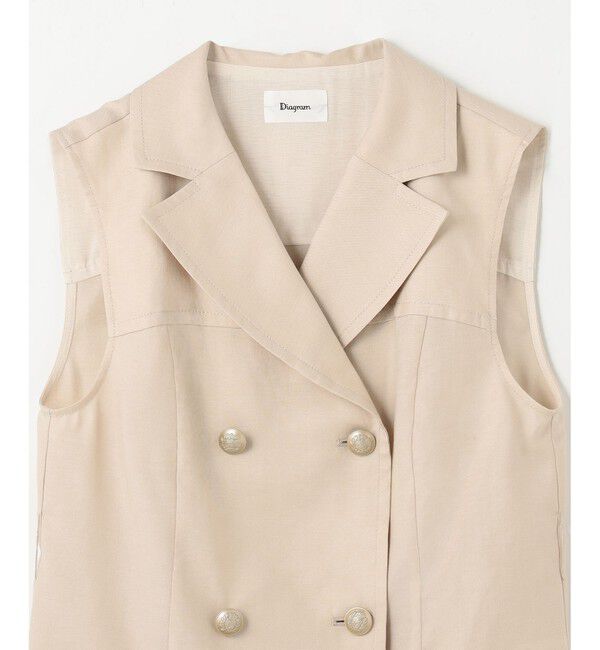 Diagram「リネンタッチダブルブラウス」|シャツ・ブラウス|