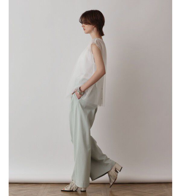 Diagram「チュールタックノースリーブ」|シャツ・ブラウス|