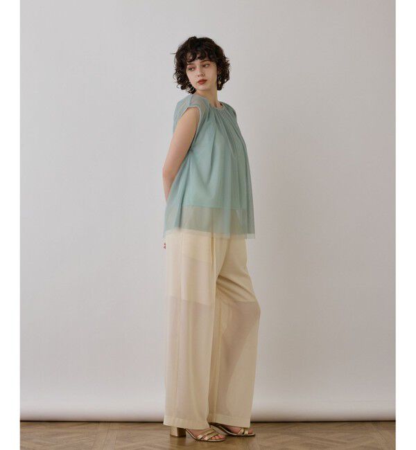 Diagram「チュールタックノースリーブ」|シャツ・ブラウス|