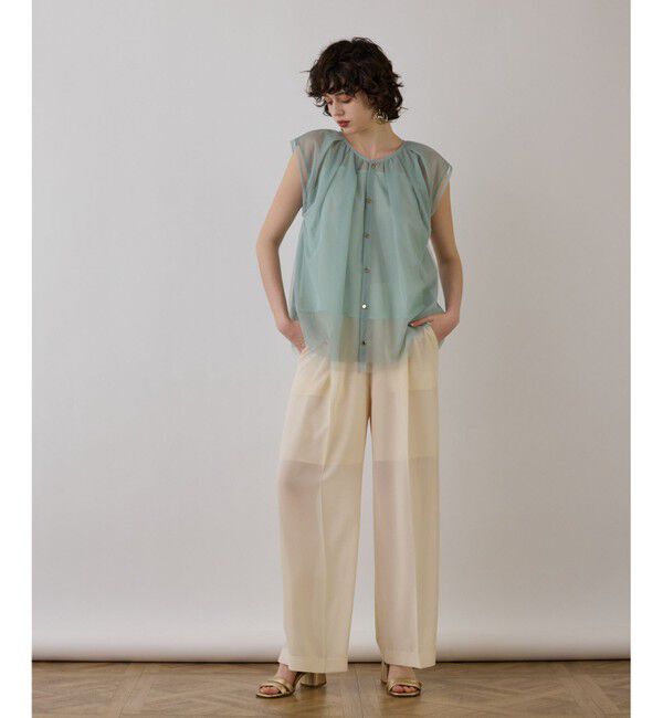 Diagram「チュールタックノースリーブ」|シャツ・ブラウス|