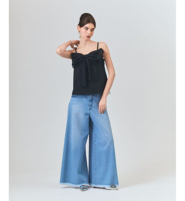 Grace Class「ドットボウタイキャミ」|キャミソール|