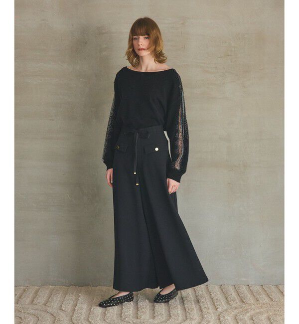 Grace Class「レーススリーブトップ」|ニット・セーター|