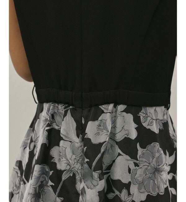 GRACE CONTINENTAL「カシュクールフラワープリントワンピース」|ワンピース|