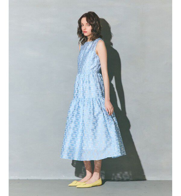 Grace Class「キカドットジャガードドレス」|ドレス|