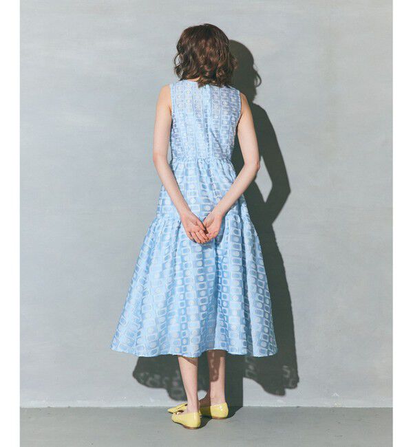 Grace Class「キカドットジャガードドレス」|ドレス|