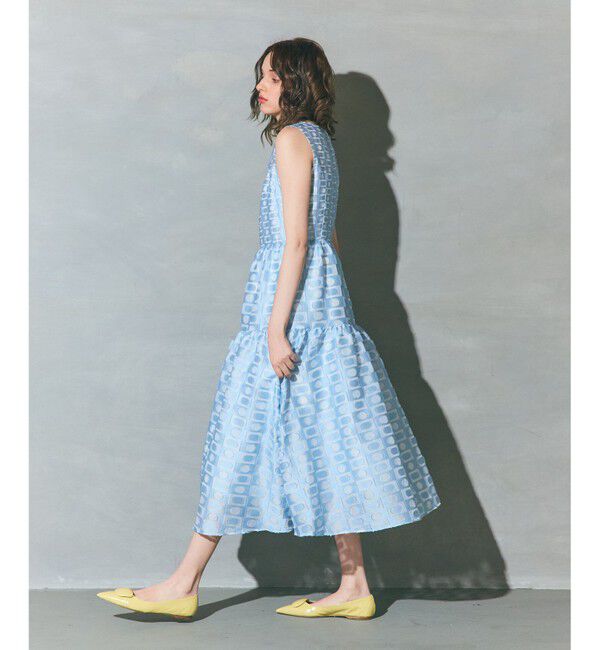 Grace Class「キカドットジャガードドレス」|ドレス|