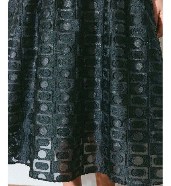 Grace Class「キカドットジャガードドレス」|ドレス|