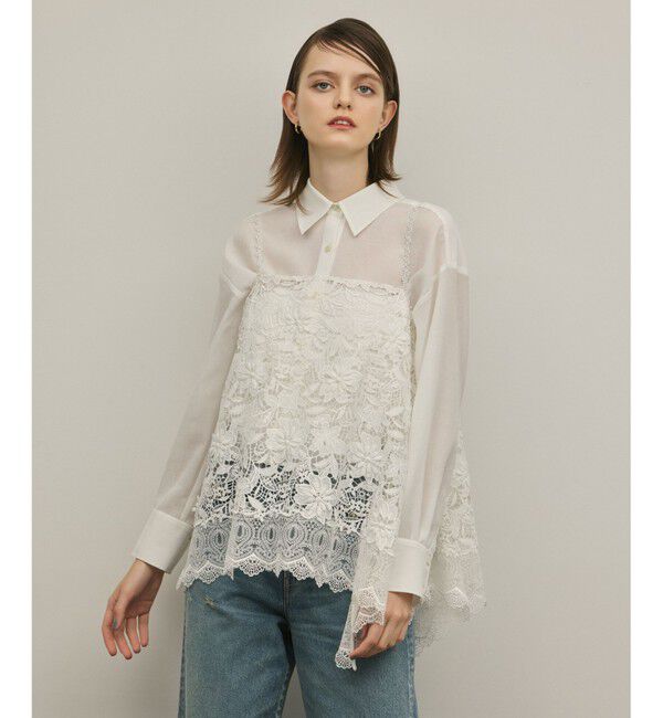 Diagram「フラワーレースキャミソール」|キャミソール|