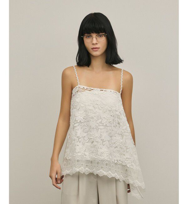 Diagram「フラワーレースキャミソール」|キャミソール|