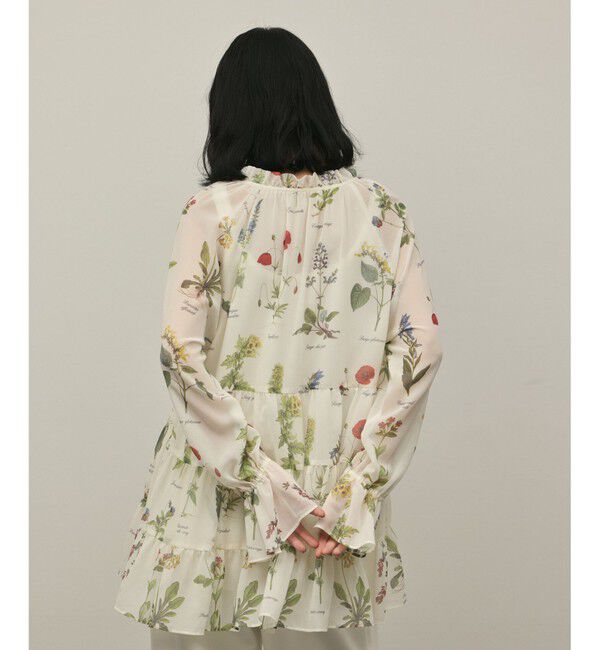 Diagram「ボタニカルプリントチュニックトップ」|シャツ・ブラウス|