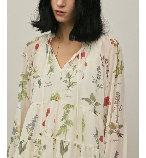 Diagram「ボタニカルプリントチュニックトップ」|シャツ・ブラウス|