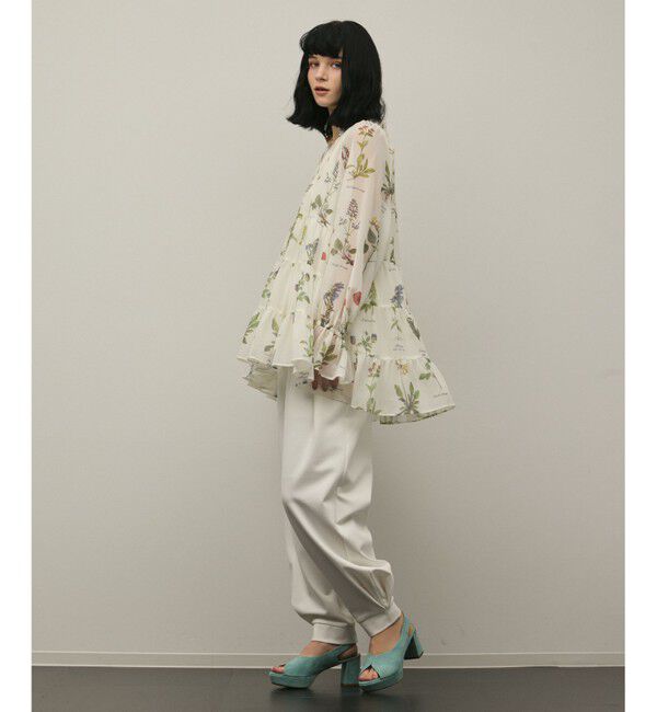 Diagram「ボタニカルプリントチュニックトップ」|シャツ・ブラウス|