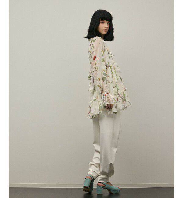 Diagram「ボタニカルプリントチュニックトップ」|シャツ・ブラウス|