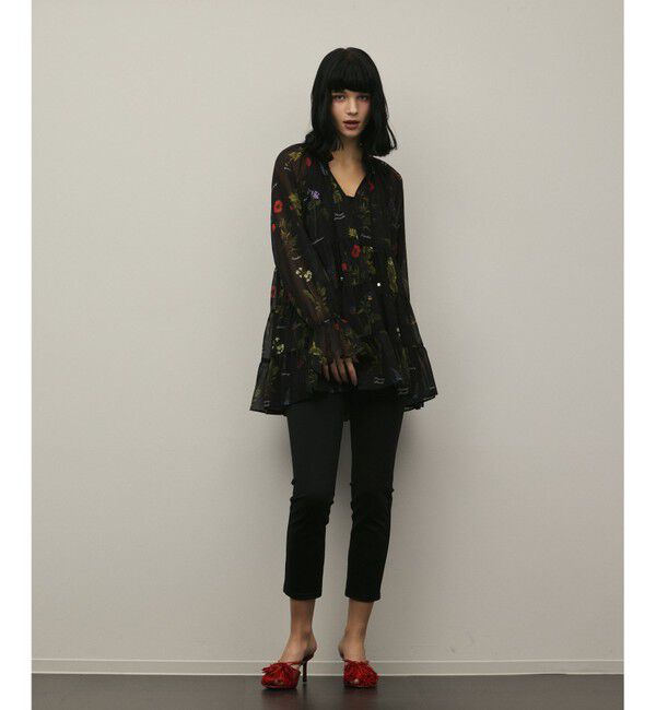 Diagram「ボタニカルプリントチュニックトップ」|シャツ・ブラウス|