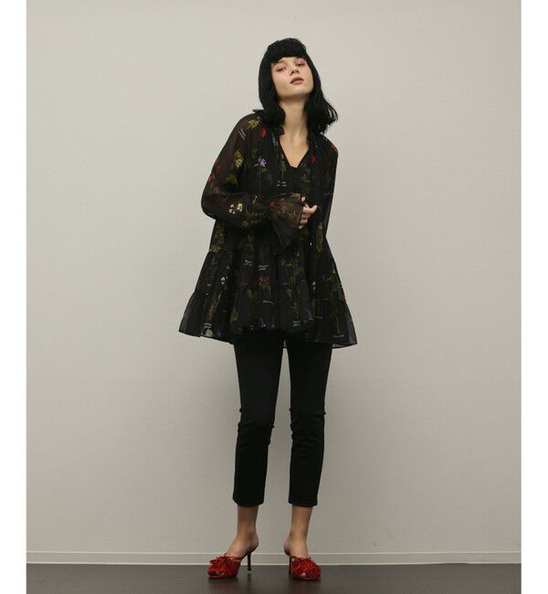 Diagram「ボタニカルプリントチュニックトップ」|シャツ・ブラウス|