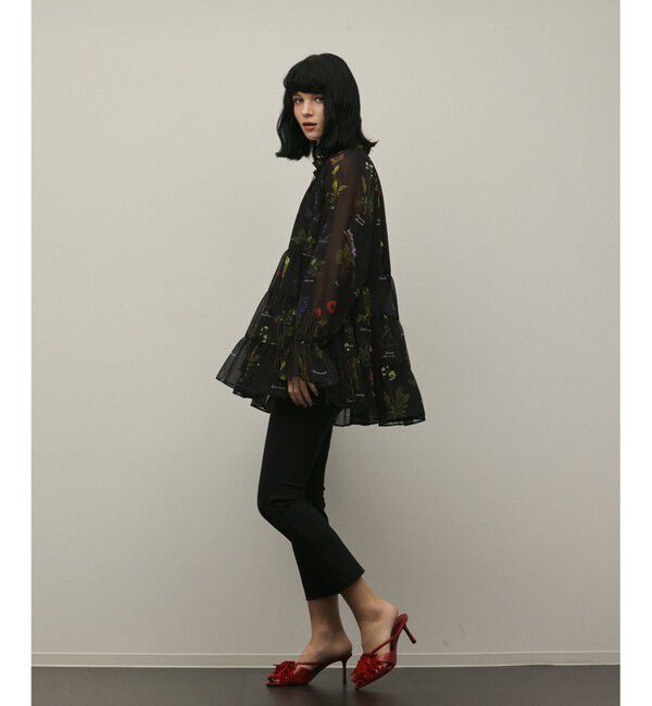 Diagram「ボタニカルプリントチュニックトップ」|シャツ・ブラウス|