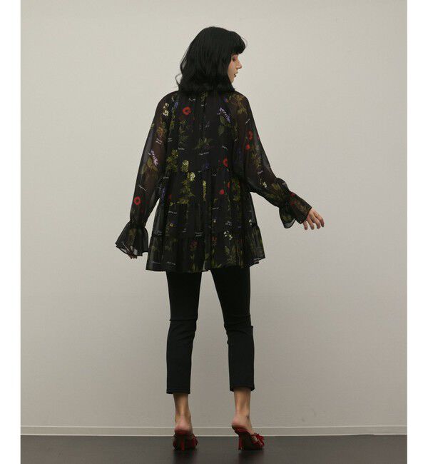 Diagram「ボタニカルプリントチュニックトップ」|シャツ・ブラウス|