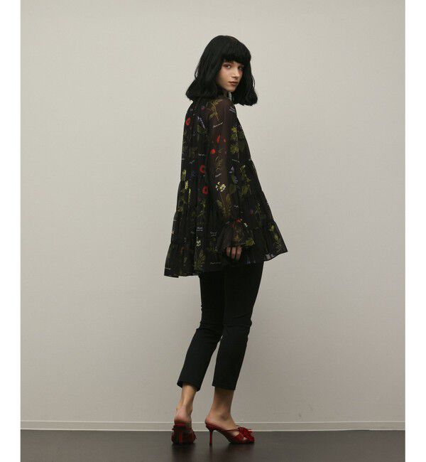 Diagram「ボタニカルプリントチュニックトップ」|シャツ・ブラウス|