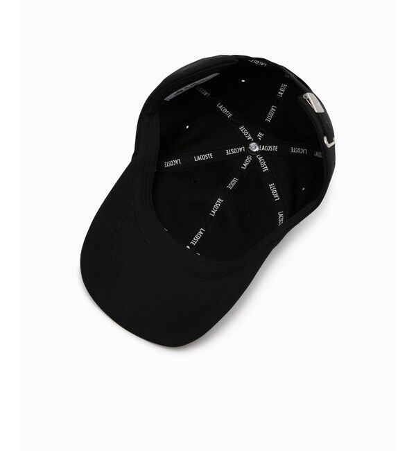 LACOSTE「接触冷感 UCカット ルネ・ラコステ シグネチャーキャップ」|キャップ・キャスケット|