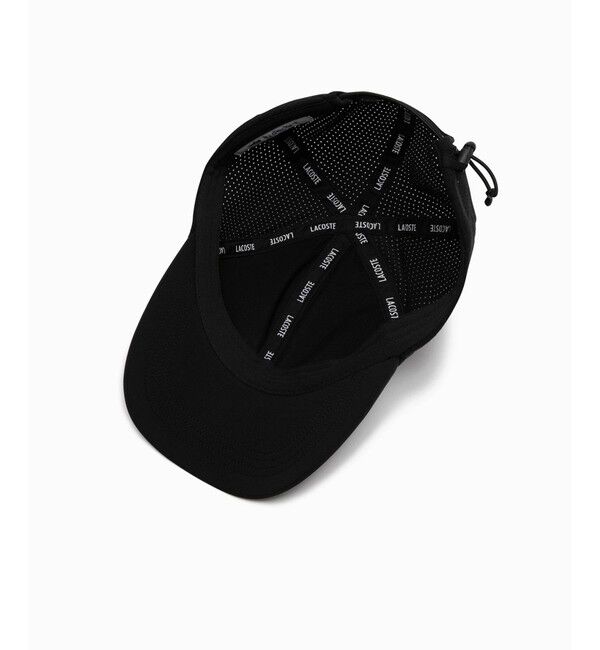 LACOSTE「ワンポイント撥水メッシュキャップ」|キャップ・キャスケット|