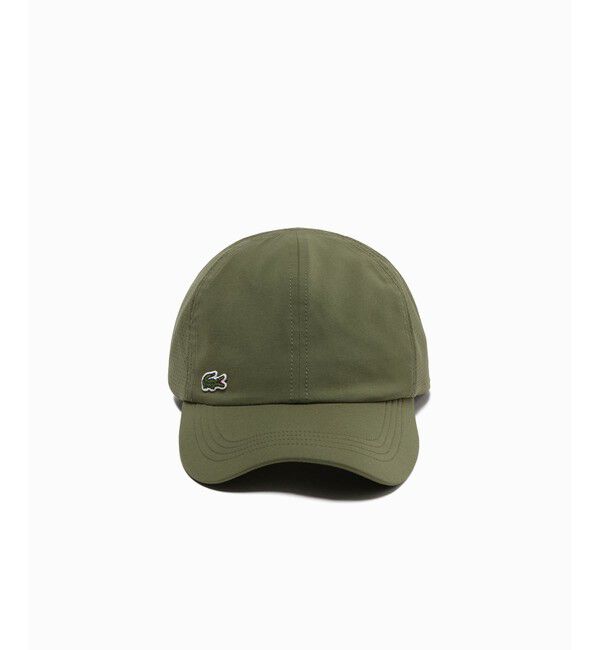 LACOSTE「ワンポイント撥水メッシュキャップ」|キャップ・キャスケット|