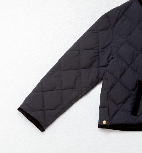 NOLLEY'S「【TAION&times;LIMONTA】別注ベロアパイピングショートダウン」|ダウン|