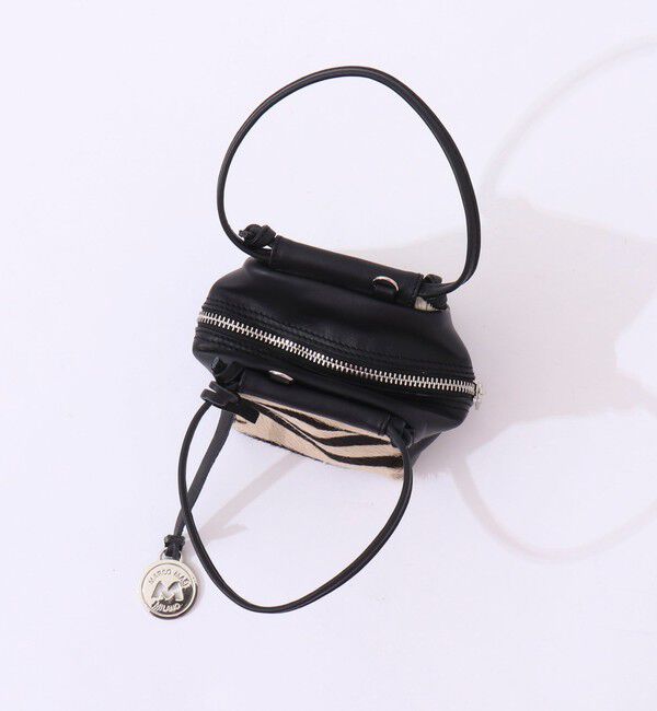 NOLLEY'S「【MARCO MASI/ マルコマージ】ミニキューブゼブラバッグ」|ショルダー・メッセンジャー|