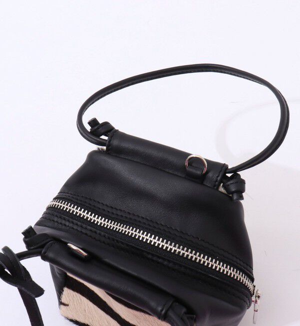 NOLLEY'S「【MARCO MASI/ マルコマージ】ミニキューブゼブラバッグ」|ショルダー・メッセンジャー|