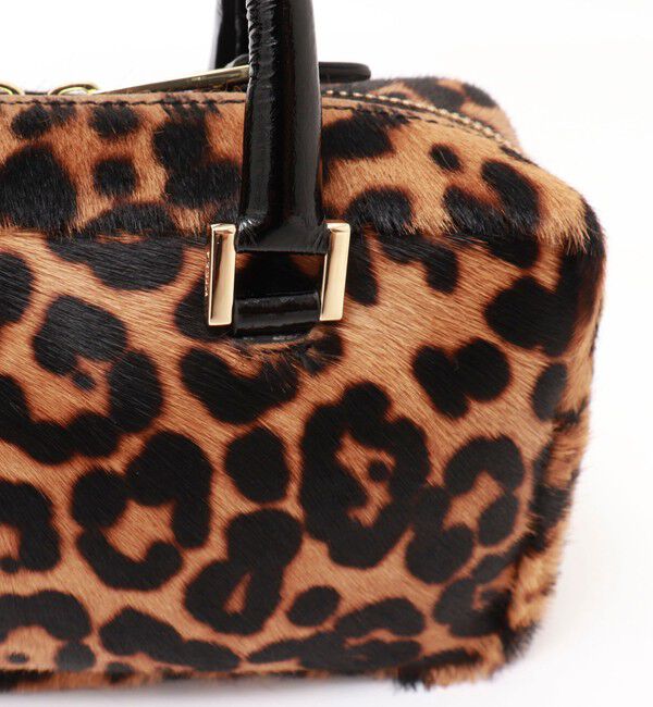 NOLLEY'S sophi「【CHRISTIAN VILLA/クリスチャンヴィラ】  レオパードハラコボストンバッグ」|ボストンバッグ|