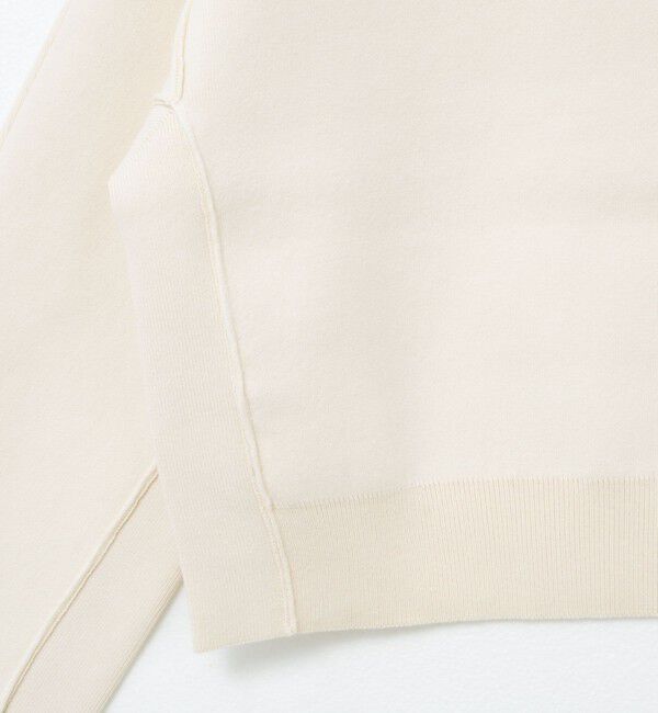 NOLLEY'S「《手洗い可能》スウェット風ニットプルオーバー」|ニット・セーター|