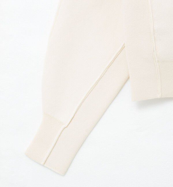 NOLLEY'S「《手洗い可能》スウェット風ニットプルオーバー」|ニット・セーター|