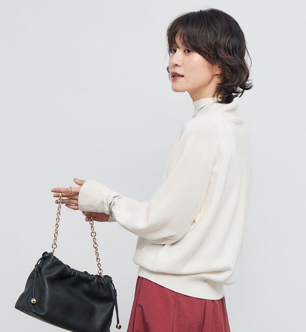 NOLLEY'S「12Gオルティアハイネックプルオーバーニット」|ニット・セーター|