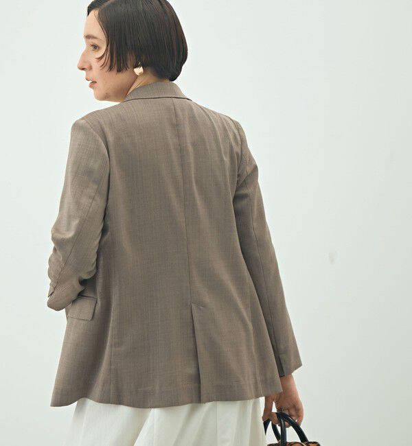 NOLLEY'S「ウォッシャブルダブルジャケット」|テーラードジャケット|