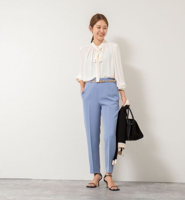 NOLLEY'S「ウォッシャブルダブルクロススリムパンツ」|その他|