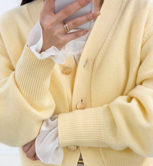 NOLLEY'S「5GノアリスVネックカーディガン」|カーディガン|