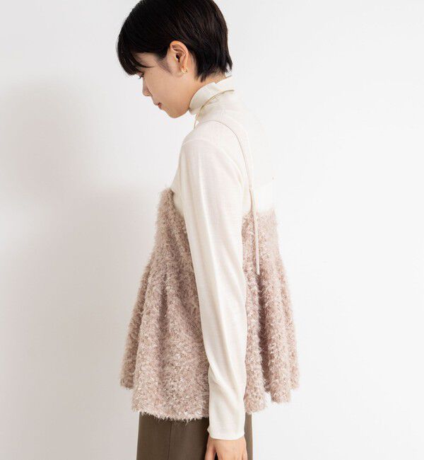 NOLLEY'S sophi「《手洗い可能》18Gウール100%ハイネックプルオーバー」|ニット・セーター|