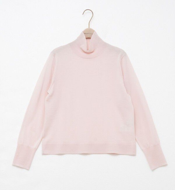 NOLLEY'S sophi「《手洗い可能》18Gウール100%ハイネックプルオーバー」|ニット・セーター|